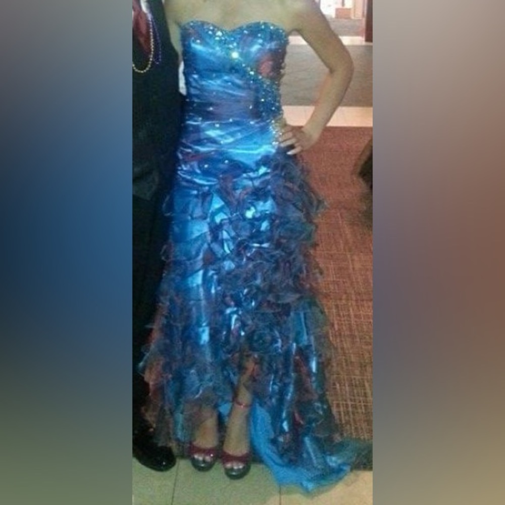 Blue Prom Dress